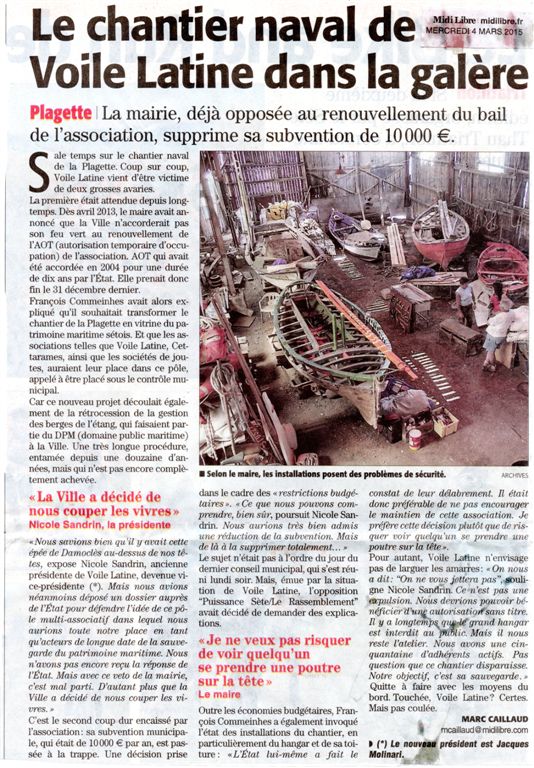 2015 Mars Article M.Libre