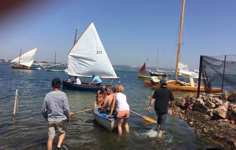 Voiles du Bassin de Thau jour 2 au chantier