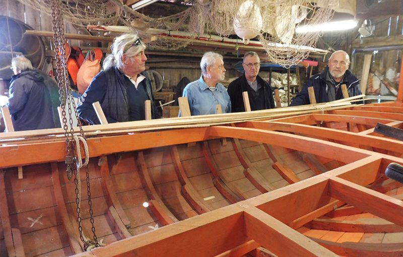 Accueil de la FPMM au chantier de la Plagette