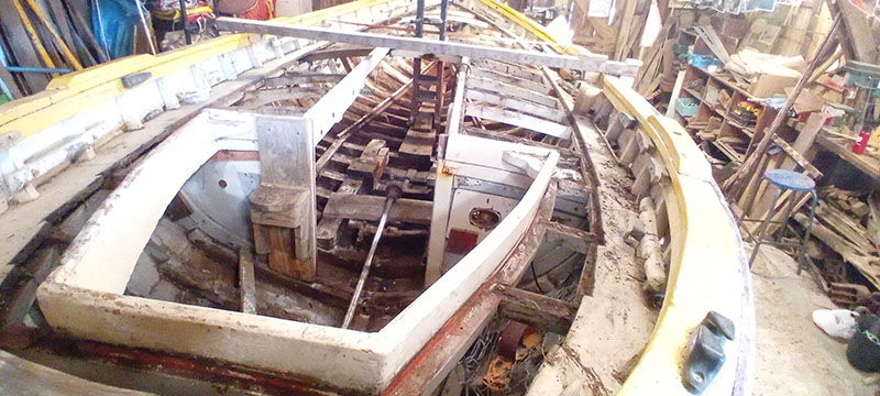 Début de restauration d’Hébé