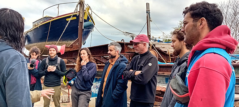 Un étrange Drakkar Quai de la République